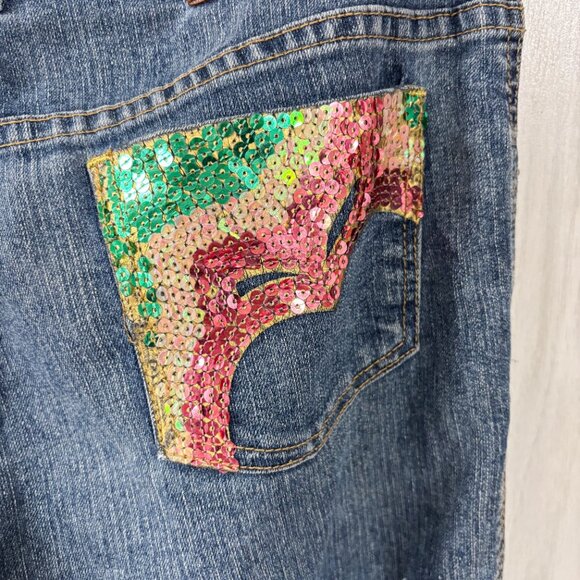 Vintage Y2K Apple Bottom Low Rise Jeans - Picture 6 of 8